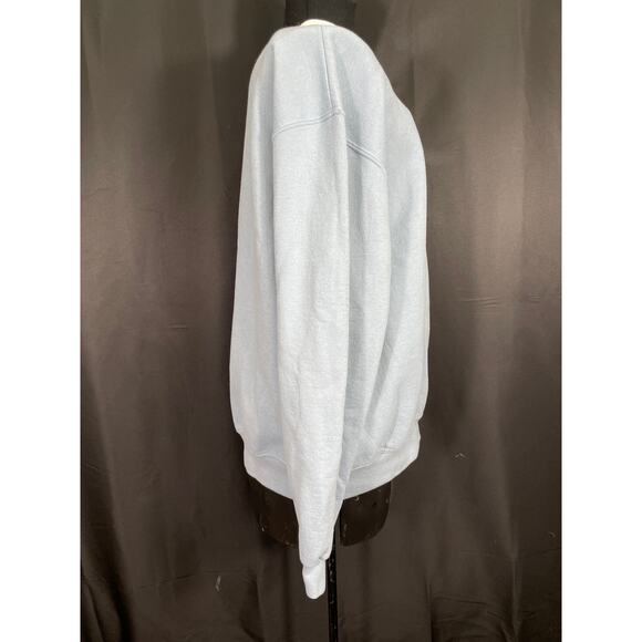 Vintage Day Breeze Holiday Sweatshirt, Chickadees on a holly branch, Plus size - Picture 2 of 7